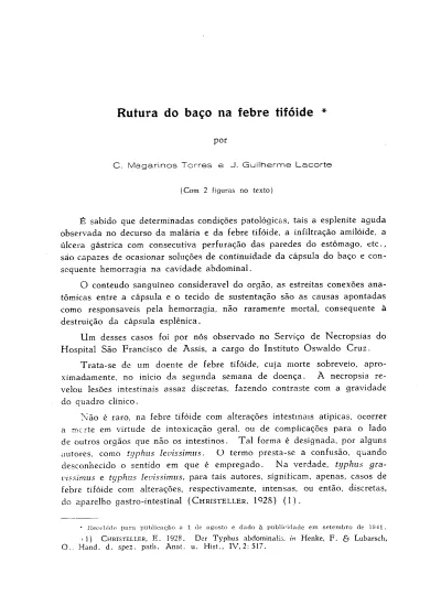 Tratamento Da Febre Tifoide Pela As Sociacao De Sulfametoxazol E Trimetroprim