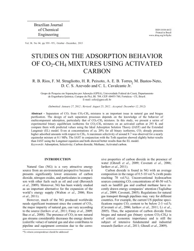 Braz J Chem Eng Vol 30 Numero4