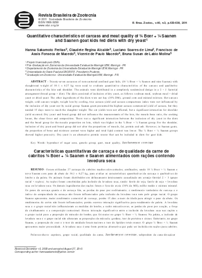 Effect Of Genotype Finishing System And Sex On Physiochemical Characteristics Of Goat Meat