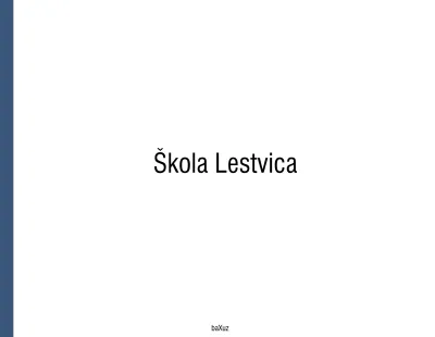 Skola Lestvica Notirana Evropski